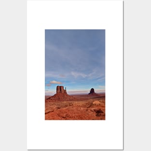 Monument Valley and Clouds5 Posters and Art